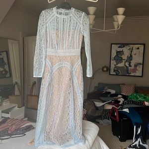 Gorgeous self portrait dress!